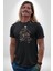 Cehennem Melekleri Motorsiklet Kurukafa Kadın Erkek Unisex Siyah Organik Baskılı T-Shirt Penye Yüksek Kalite 4