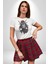 Asyalı Japon Samuray Savaşcı Kadın Erkek Unisex Beyaz Organik Baskılı T-Shirt Penye Yüksek Kalite 3