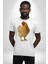 Tavuk Kadın Erkek Unisex Beyaz Organik Baskılı T-Shirt Penye Yüksek Kalite 5