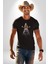 Motosiklet Kadın Kadın Erkek Unisex Siyah Organik Baskılı T-Shirt Penye Yüksek Kalite 4