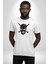 Korsan Kurukafa Kadın Erkek Unisex Beyaz Organik Baskılı T-Shirt Penye Yüksek Kalite 2
