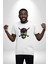Korsan Kurukafa Kadın Erkek Unisex Beyaz Organik Baskılı T-Shirt Penye Yüksek Kalite 4