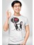 Seni Seviyorum Bulldog Kadın Erkek Unisex Beyaz Organik Baskılı T-Shirt Penye Yüksek Kalite 1