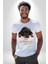 Rottweiler Sevgisi Kadın Erkek Unisex Beyaz Organik Baskılı T-Shirt Penye Yüksek Kalite 4