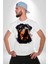 Sulu Boya Rottweiler Kadın Erkek Unisex Beyaz Organik Baskılı T-Shirt Penye Yüksek Kalite 2