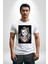 Anime Demon Slayer Kadın Erkek Unisex Beyaz Organik Baskılı T-Shirt Penye Yüksek Kalite 4