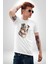 Australian Shepherd Köpek Kadın Erkek Unisex Beyaz Organik Baskılı T-Shirt Penye Yüksek Kalite 2