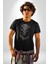Dünyalar Savaşı Kahraman Kadın Erkek Unisex Siyah Organik Baskılı T-Shirt Penye Yüksek Kalite 5