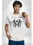 Sleep Token Kadın Erkek Unisex Beyaz Organik Baskılı T-Shirt Penye Yüksek Kalite 1