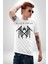 Sleep Token Kadın Erkek Unisex Beyaz Organik Baskılı T-Shirt Penye Yüksek Kalite 5