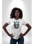 Kuru Kafa Yapay Zeka Tasarım Kadın Erkek Unisex Beyaz Organik Baskılı T-Shirt Penye Yüksek Kalite 2