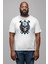 Kuru Kafa Yapay Zeka Tasarım Kadın Erkek Unisex Beyaz Organik Baskılı T-Shirt Penye Yüksek Kalite 4