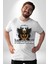 Neopolis Rottweiler Viking Kadın Erkek Unisex Beyaz Organik Baskılı T-Shirt Penye Yüksek Kalite 1