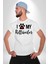 Köpek Sevgisi Rottweiler Kadın Erkek Unisex Beyaz Organik Baskılı T-Shirt Penye Yüksek Kalite 4