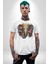 Bereket Fil Hintli Tasarım Kadın Erkek Unisex Beyaz Organik Baskılı T-Shirt Penye Yüksek Kalite 3