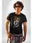 Sailor Moon Anime Usagi Tsukino Kadın Erkek Unisex Siyah Organik Baskılı T-Shirt Penye Yüksek Kalite 1