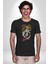Sailor Moon Anime Usagi Tsukino Kadın Erkek Unisex Siyah Organik Baskılı T-Shirt Penye Yüksek Kalite 2