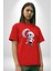 Japon Anime Baruto Momoshiki Pamuklu Bisiklet Yaka Kadın Erkek Oversize Boyfriend Dijital Baskılı Kırmızı T-Shirt 3