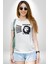 Che Guevara Kadın Erkek Unisex Beyaz Organik Baskılı T-Shirt Penye Yüksek Kalite 3