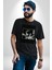 My Hero Academia Dabi Anime Kadın Erkek Unisex Siyah Organik Baskılı T-Shirt Penye Yüksek Kalite 5