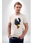 Yapay Zeka Kartal Kuş Tasarımı Kadın Erkek Unisex Beyaz Organik Baskılı T-Shirt Penye Yüksek Kalite 2
