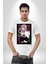 Anime Demon Slayer Kimetsu No Yaiba Mitsuri Kanroji Kadın Erkek Unisex Beyaz Organik Baskılı T-Shirt Penye Yüksek Kalite 3