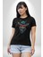 Güneş Gözlüğü Savaşcı Geyik Kadın Erkek Unisex Siyah Organik Baskılı T-Shirt Penye Yüksek Kalite 3