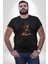 Puppy Köpek Rottweiler Kadın Erkek Unisex Siyah Organik Baskılı T-Shirt Penye Yüksek Kalite 1
