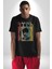 Atatürk Imzalı Türk Logo Kadın Erkek Unisex Siyah Organik Baskılı T-Shirt Penye Yüksek Kalite 5