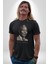 Nelson Mandela Kadın Erkek Unisex Siyah Organik Baskılı T-Shirt Penye Yüksek Kalite 5