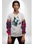 Robot Cyborg Köpek Doberman Kadın Erkek Unisex Beyaz Organik Baskılı T-Shirt Penye Yüksek Kalite 4