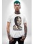 Nelson Mandela Kadın Erkek Unisex Beyaz Organik Baskılı T-Shirt Penye Yüksek Kalite 3