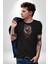 Siyah ve Kırmızı Yılan Kadın Erkek Unisex Siyah Organik Baskılı T-Shirt Penye Yüksek Kalite 1
