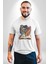 Hikaye Roman Kitabı Gerçekleşti Kadın Erkek Unisex Beyaz Organik Baskılı T-Shirt Penye Yüksek Kalite 1