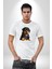 Puppy Köpek Rottweiler Kadın Erkek Unisex Beyaz Organik Baskılı T-Shirt Penye Yüksek Kalite 1