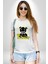 Kendin Ol Kadın Erkek Unisex Beyaz Organik Baskılı T-Shirt Penye Yüksek Kalite 2