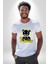 Kendin Ol Kadın Erkek Unisex Beyaz Organik Baskılı T-Shirt Penye Yüksek Kalite 5