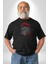 Kırmızı Şapka Maymun Kadın Erkek Unisex Siyah Organik Baskılı T-Shirt Penye Yüksek Kalite 3