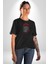 Kırmızı Şapka Maymun Kadın Erkek Unisex Siyah Organik Baskılı T-Shirt Penye Yüksek Kalite 5