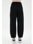 Ariana Siyah Beli Lastikli Mom Jean Pantolon C 4525-163 4
