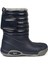 Topo Ski Charol Marino Çocuk Kürklü Lacivert Yağmur Kar Çizmesi W10168-003 V3 1