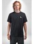 Asyalı Japon Samuray Savaşcı Siyah Oversize Kadın Erkek Ön ve Sırt Baskılı T-Shirt 4