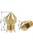 Creality Ender 3 PRO-V2-CR10 Cht Pirinç Nozzle(0.4mm) 3