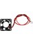 30X30X10 Kare Fan 1 Metre Kablolu Xh2.54 SOKETLI-24V 3