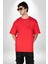 Jimmy Butler Basketbol Kırmızı Oversize Kadın Erkek Ön ve Sırt Baskılı T-Shirt 5