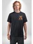 Bunu Alabilirsin Çantadan Çıkan Ayı Siyah Oversize Kadın Erkek Ön ve Sırt Baskılı T-Shirt 4