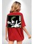 My Hero Academia Dabi Anime Kırmızı Oversize Kadın Erkek Ön ve Sırt Baskılı T-Shirt 2