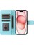 Iphone 15 Için Flip Case Deri Kılıf Cüzdan Darbeye Basit Iş (Yurt Dışından) 5