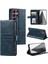 Samsung Galaxy S22 Ultra 6 Kart Yuvaları Kickstand Pu Deri Için Flip Case (Yurt Dışından) 1