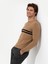 Erkek Camel Slim Fit Bisiklet Yaka Triko Kazak 50259333-VR015 1
